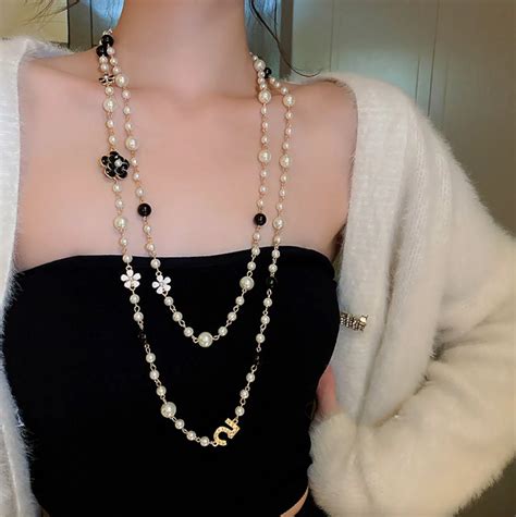 chanel pendant necklace dupe|cc necklace knockoff.